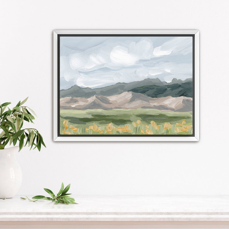 "Sand Dunes in Summer" Art Print