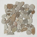 Sandy Beach Natural Pebble Mosaics 12x12