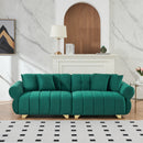 89-Inch Spring-Wrapped Cushions