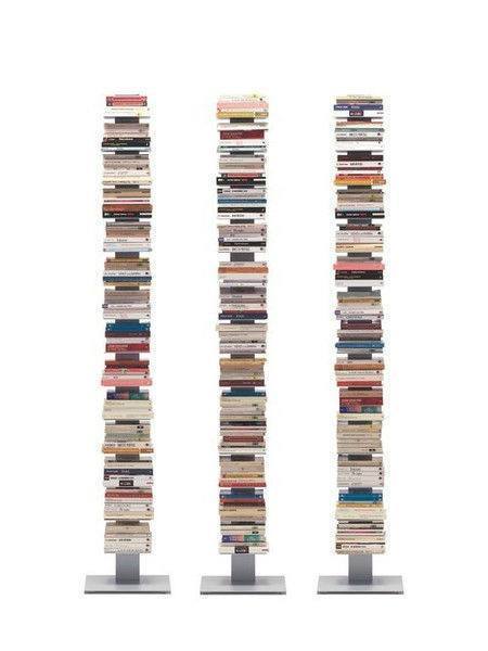 Sapiens Vertical Bookcase by Bruno Rainaldi - Large White