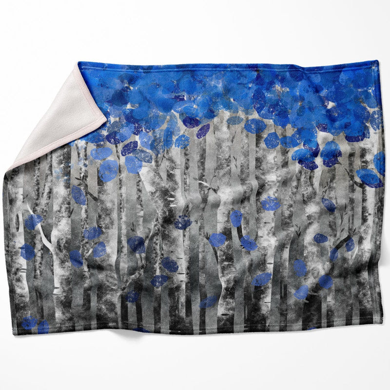 Sapphire Forest Blanket