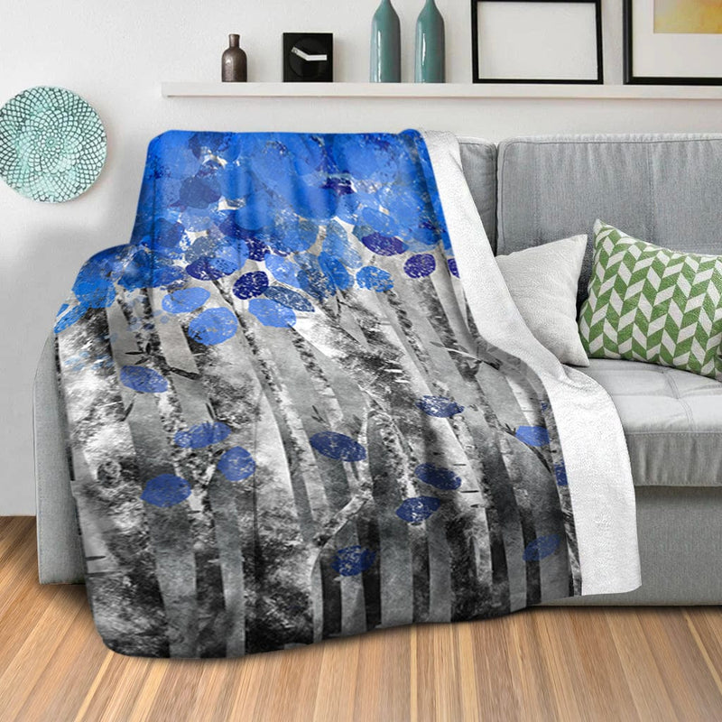 Sapphire Forest Blanket