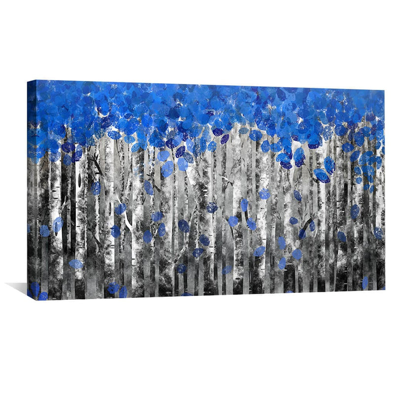 Sapphire Forest Canvas