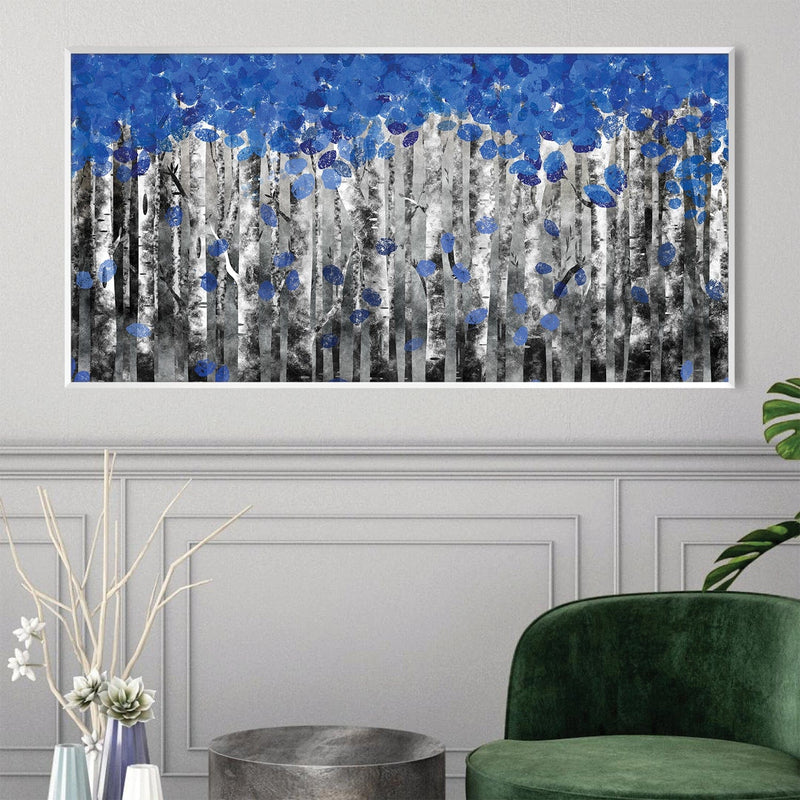 Sapphire Forest Canvas