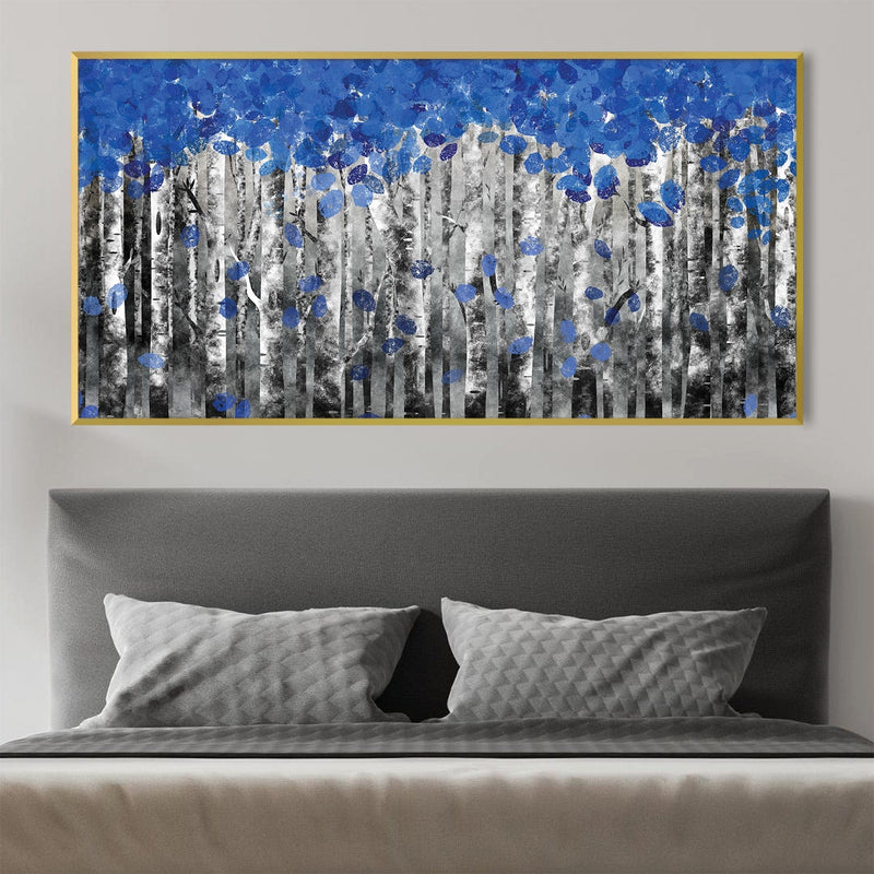 Sapphire Forest Canvas