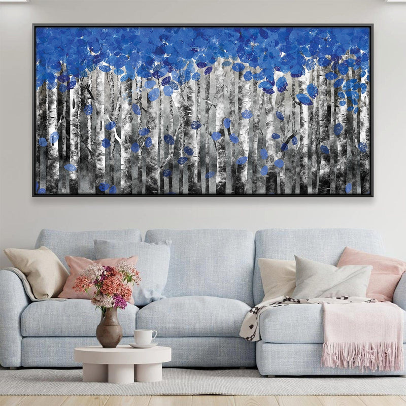 Sapphire Forest Canvas