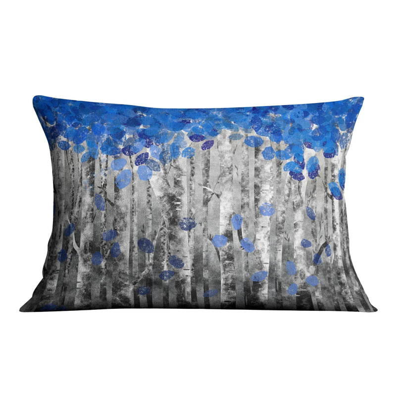 Sapphire Forest Cushion