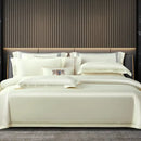 GobekUsa Egyptian Cotton Duvet Cover Set, 1000TC Bedding: Quilt Cover, Sheet, Pillowcases