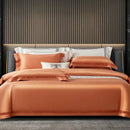 GobekUsa Egyptian Cotton Duvet Cover Set, 1000TC Bedding: Quilt Cover, Sheet, Pillowcases