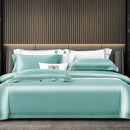 GobekUsa Egyptian Cotton Duvet Cover Set, 1000TC Bedding: Quilt Cover, Sheet, Pillowcases