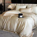 GobekUsa Eucalyptus Fiber Duvet Cover Set: Soft, Silky, Cool, Hollow Edge, Summer Bedding