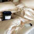 GobekUsa Eucalyptus Fiber Duvet Cover Set: Soft, Silky, Cool, Hollow Edge, Summer Bedding