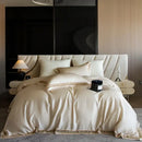 GobekUsa Eucalyptus Fiber Duvet Cover Set: Soft, Silky, Cool, Hollow Edge, Summer Bedding
