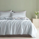 GobekUsa Cool Touch Solid Color Bedding Set - Skin-Friendly & Breathable