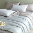 GobekUsa Cool Touch Solid Color Bedding Set - Skin-Friendly & Breathable