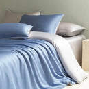 GobekUsa Cool Touch Solid Color Bedding Set - Skin-Friendly & Breathable
