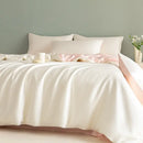GobekUsa Cool Touch Solid Color Bedding Set - Skin-Friendly & Breathable