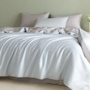 GobekUsa Cool Touch Solid Color Bedding Set - Skin-Friendly & Breathable