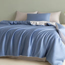 GobekUsa Cool Touch Solid Color Bedding Set - Skin-Friendly & Breathable