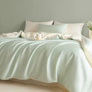 GobekUsa Cool Touch Solid Color Bedding Set - Skin-Friendly & Breathable