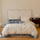 GobekUsa Egyptian Cotton Bedding Set Queen King Ru Double, Quilt Cover Sheet Pillowcase