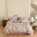 GobekUsa Egyptian Cotton Bedding Set Queen King Ru Double, Quilt Cover Sheet Pillowcase