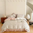 GobekUsa Egyptian Cotton Bedding Set Queen King Ru Double, Quilt Cover Sheet Pillowcase