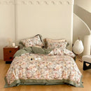GobekUsa Egyptian Cotton Bedding Set Queen King Ru Double, Quilt Cover Sheet Pillowcase
