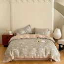 GobekUsa Egyptian Cotton Bedding Set Queen King Ru Double, Quilt Cover Sheet Pillowcase
