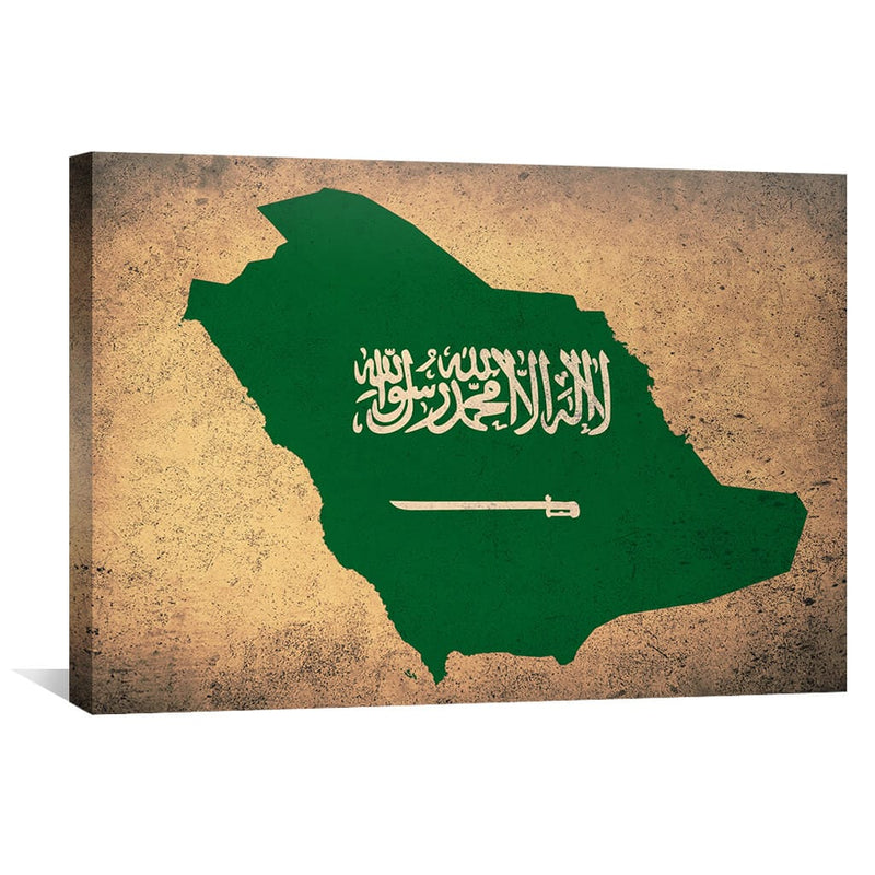 Saudi Arabia Canvas