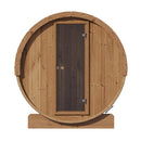 SaunaLife Model E6 Ergo Series 3-Person Thermo-Spruce Backyard Sauna Barrel [SL-MODELE6] (SAK38572)
