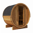 SaunaLife Model E6 Ergo Series 3-Person Thermo-Spruce Backyard Sauna Barrel [SL-MODELE6] (SAK38572)