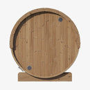 SaunaLife Model E8 Ergo Series 6-Person Outdoor Thermo-Spruce Sauna Barrel [SL-MODELE8] (SAK31809)