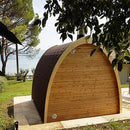 SaunaLife Model G3 Garden-Series Luxury Wooden Outdoor Home Sauna Kit [SL-MODELG3] (SAK94768)