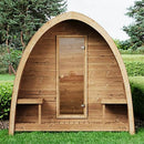 SaunaLife Model G3 Garden-Series Luxury Wooden Outdoor Home Sauna Kit [SL-MODELG3] (SAK94768)