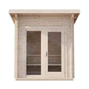 SaunaLife Model G4 6-Person Garden-Series Luxury Wooden Outdoor Home Sauna Kit [SL-MODELG4] (SAK92514)