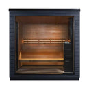 SaunaLife Model G6 5-Person Pre-Assembled Luxury Wooden Outdoor Home Sauna [SL-MODELG6] (SAK39518)