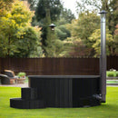 SaunaLife Model S4B Premium 6-Person Home Wood-Burning Hot Tub [SL-MODELS4] (SAK72531)