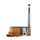 SaunaLife Model S4N Premium 6-Person Home Wood-Burning Hot Tub [SL-MODELS4N] (SAK28371)