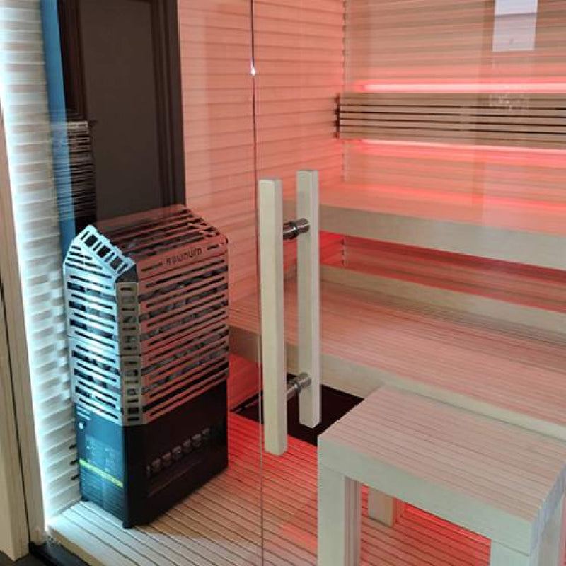 Saunum Air 5/7 Sauna Heater With Climate Equalizer, AirIQ Wi-Fi Control & Stones (SAK32184)