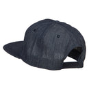 5 Panel Flat Bill Snapback Cap