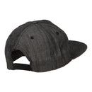 5 Panel Flat Bill Snapback Cap