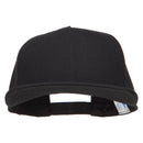 5 Panel Flat Bill Snapback Cap