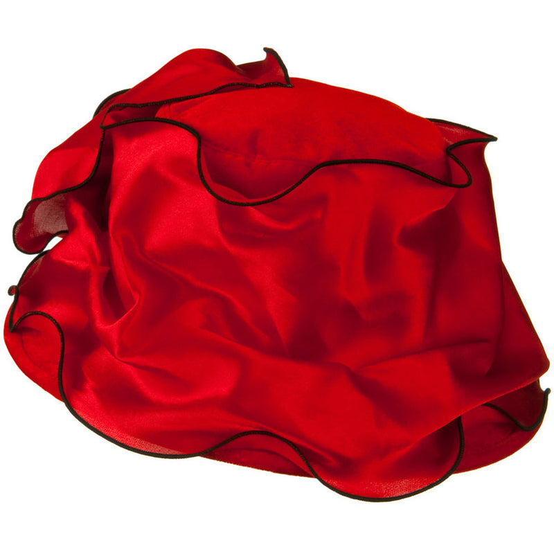 Satin Band Velvet Hat