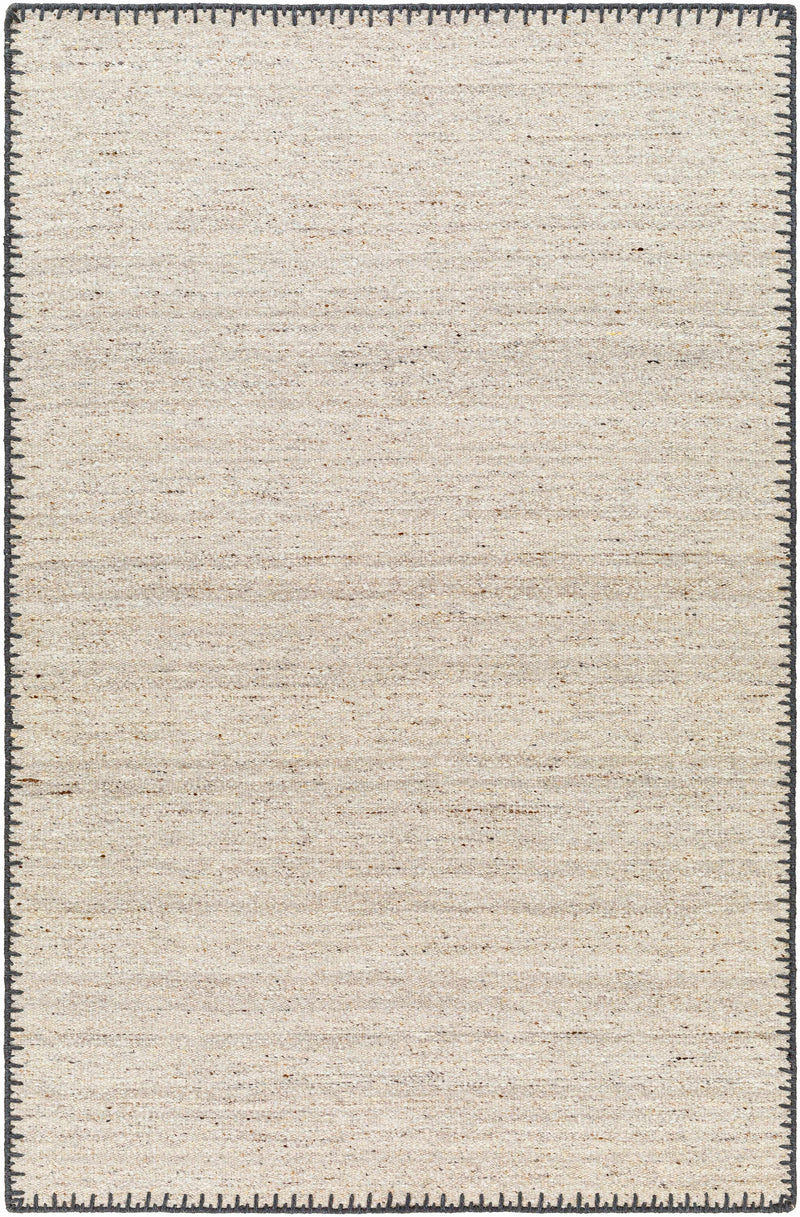 Ayumu Beige Hand Woven Wool Area Rug