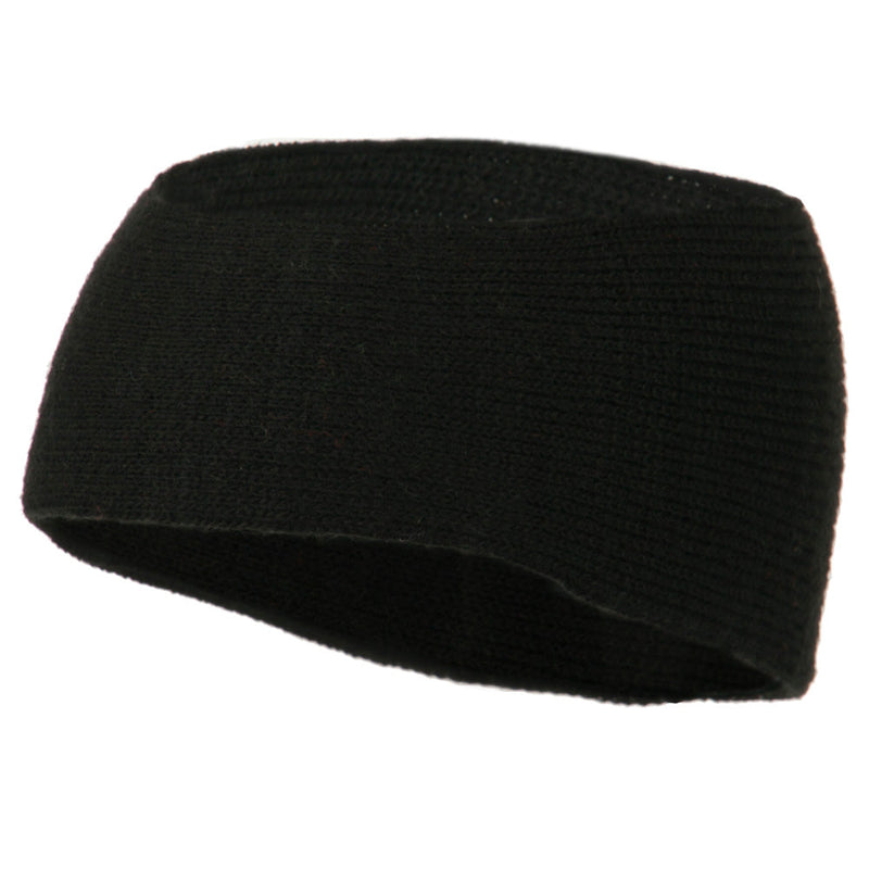 Solid Colored Rib Knit Earband