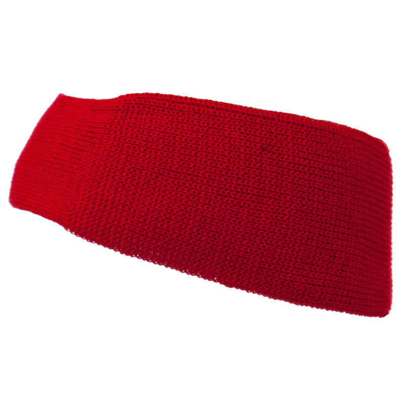 Solid Colored Rib Knit Earband