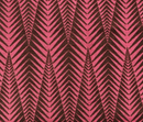 Chevron Velvet Pillow Cover in Fuchsia + Brown