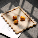 GobekUsa Calacatta Viola Marble Tray: Luxury Vanity & Kitchen Decor Tray