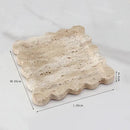 GobekUsa Calacatta Viola Marble Tray: Luxury Vanity & Kitchen Decor Tray